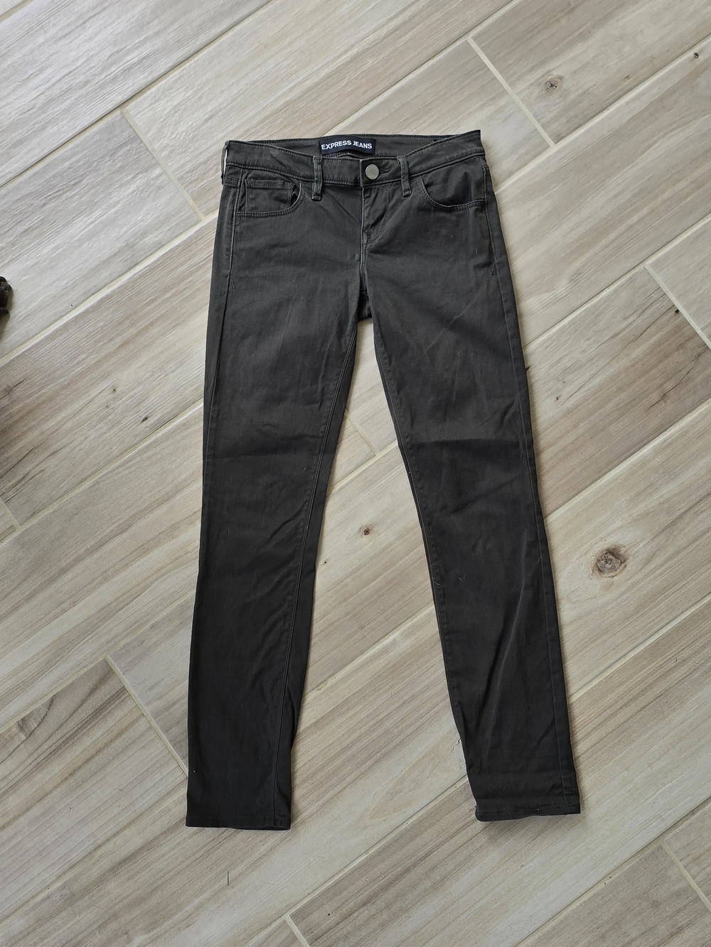 Express Jeans Stella Lowrise Ankle Skinny Jeans Sizw 0